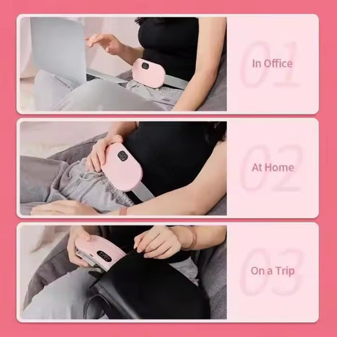 Pain Relief Menstrual Heating Pad Massager