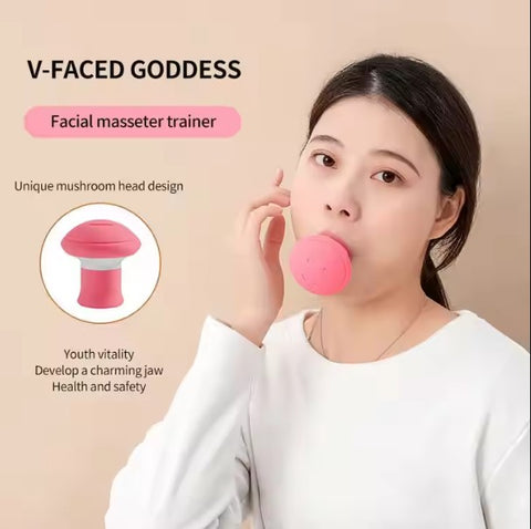 Face Lifting Anti-wrinkle Removal Silicone Mouth Excerciser  ( Pack of 2 )