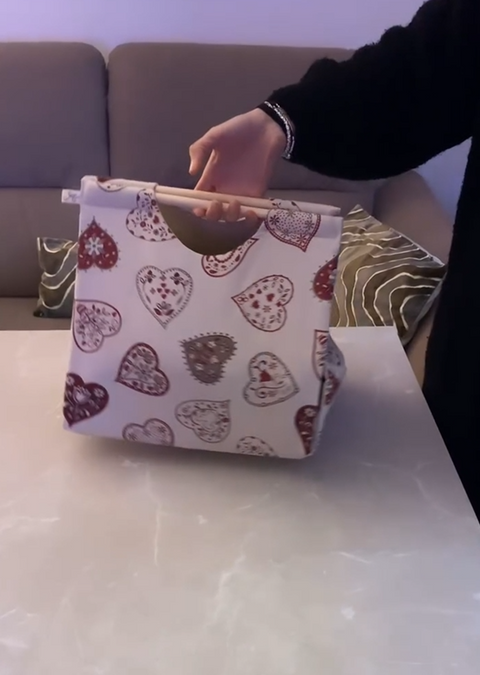 Portable Handmade Cookware Bag