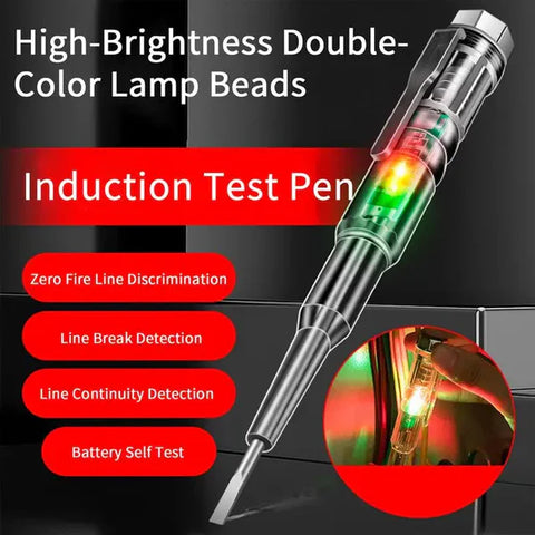 High-Brightness Double-Color Induction Test Pen