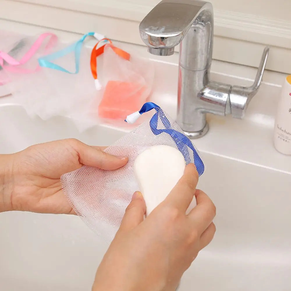 Reusable Mesh Soap Pouch (PACK OF 12)