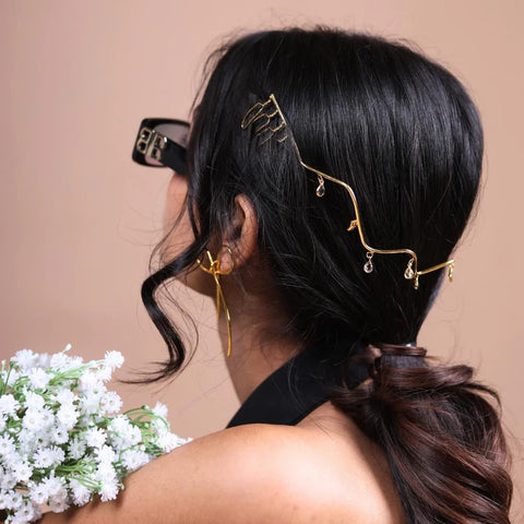 SPARKLING STONE BRAIDED WAVE