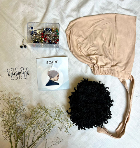 Adjustable Turk Hijab Caps ( Pack of 2 )