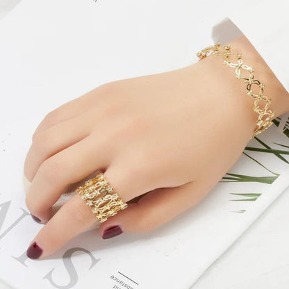 2-in-1 Folding Retractable Ring & Bracelet