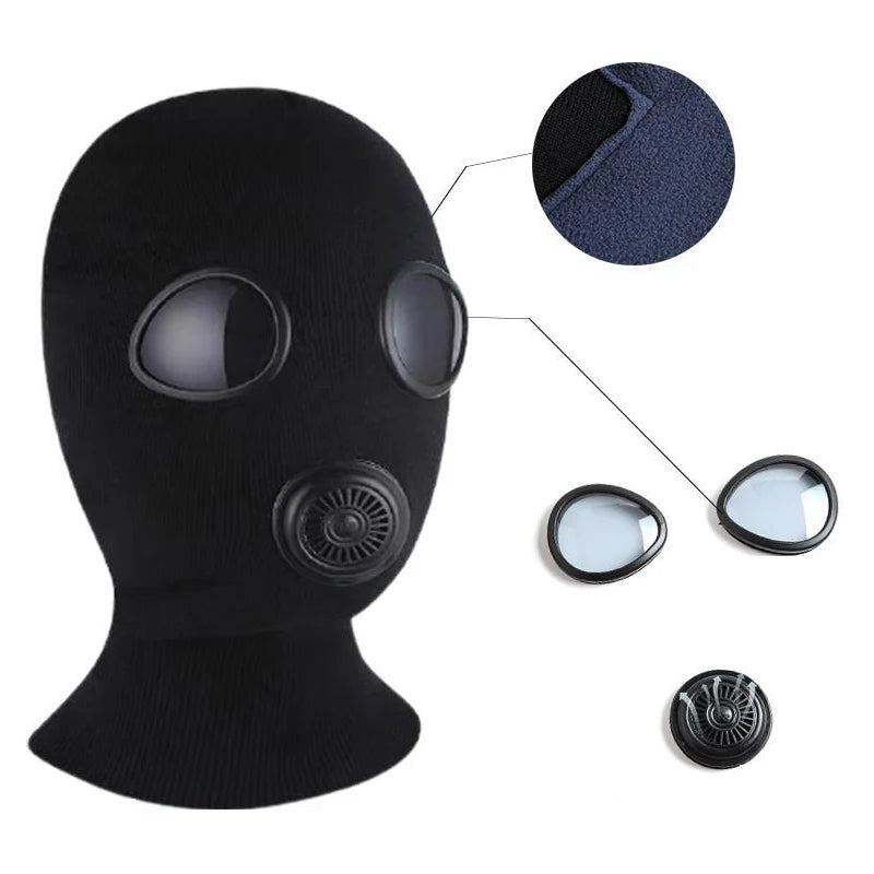 Breathable winter face mask
