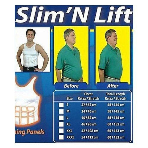 Slim and Lift Men Body Shaper