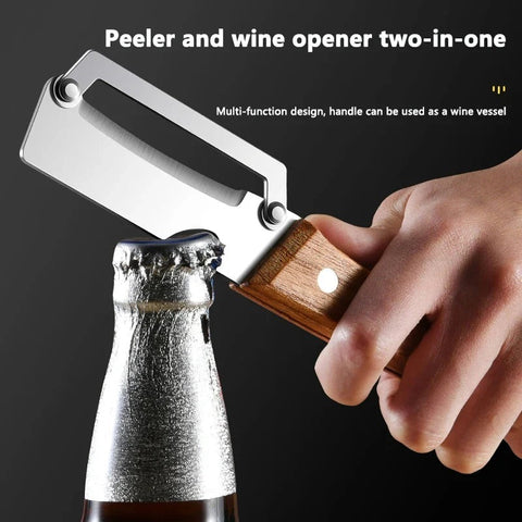 Premium Stainless Steel Multi-Functional Handheld Peeler