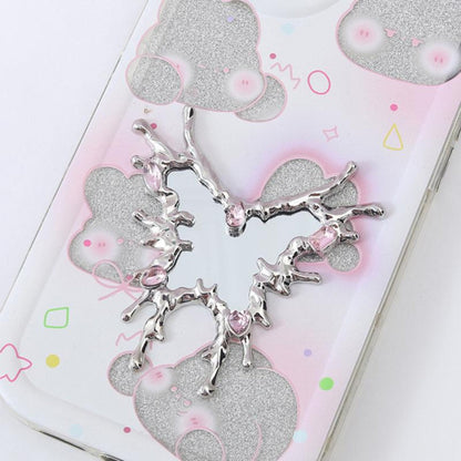 Luxury Crystal Drip Frame Mini Mirrors