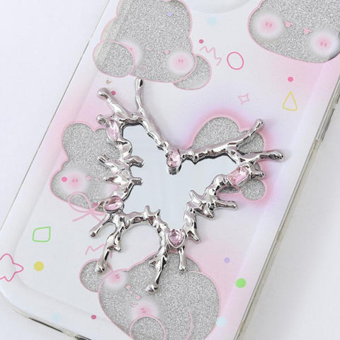 Luxury Crystal Drip Frame Mini Mirrors