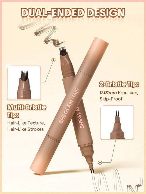 2-in-1 Hairline & Brow Pen (Waterproof)