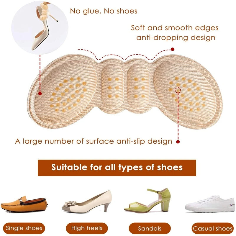 Anti-Slip Heel Liner Grips