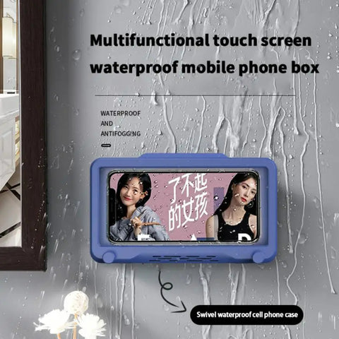 Waterproof Mobile Phone Box Bracket Touch Screen