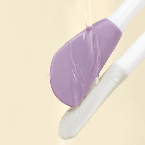 Double Head Silicone Facial Mask Brush