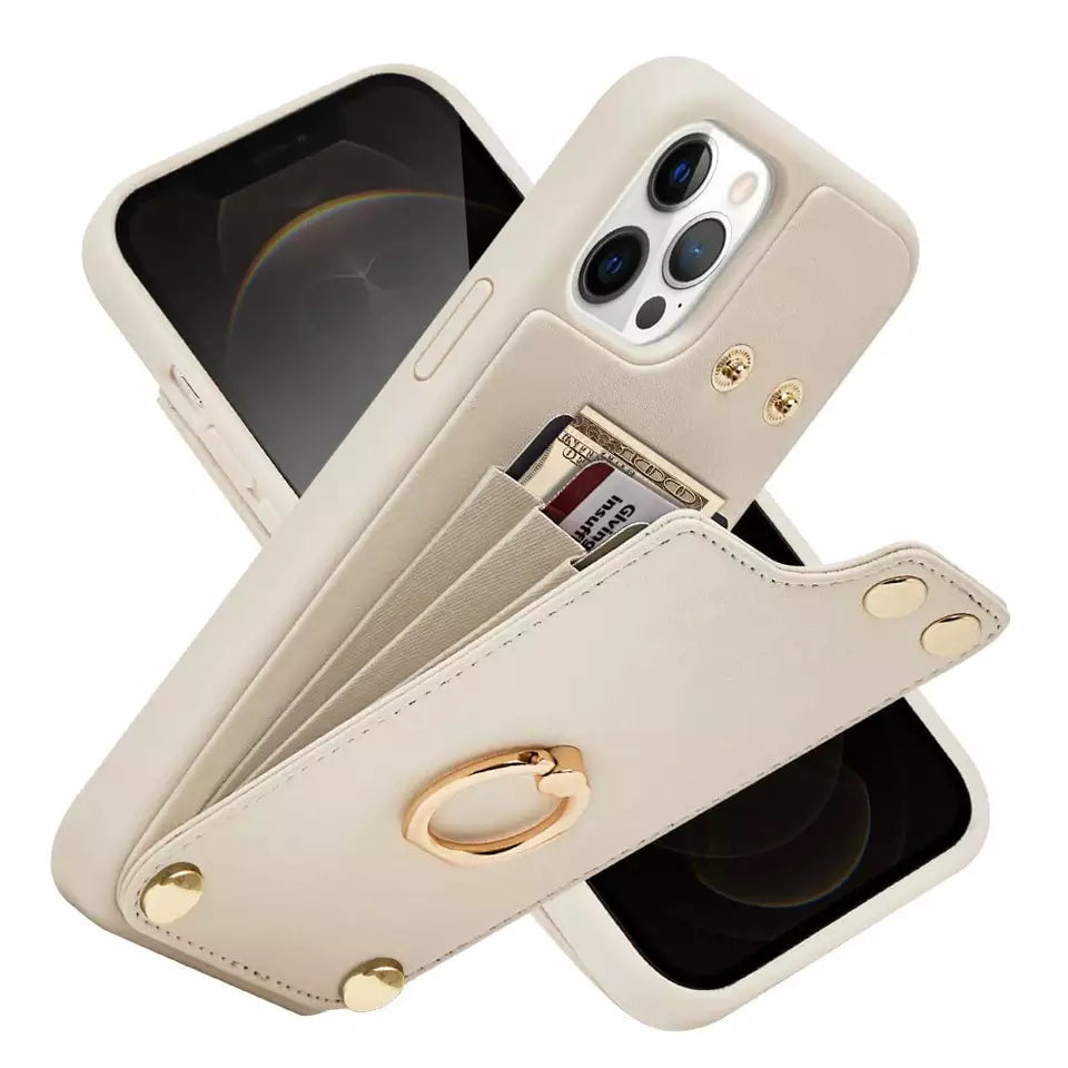 PU leather mobile phone case wallet