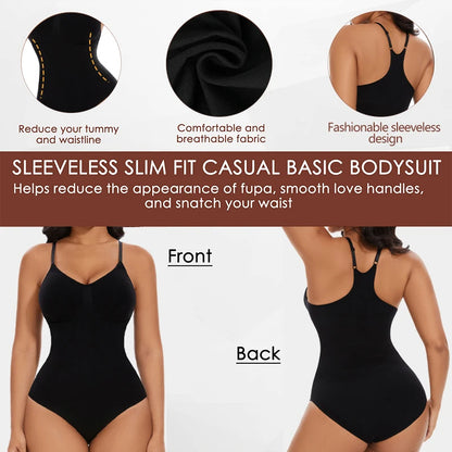 Sretchable Tummy Control Seamless Sculpting Body Shaper