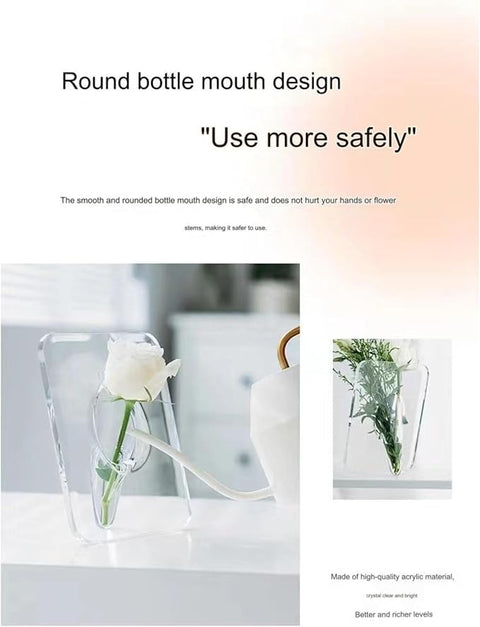 Clear Modern Décor Frame  for Bedroom Office