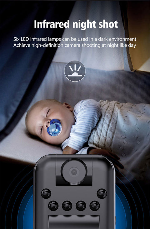 HD 1080P Mini Pen Portable Video Recorder  Camera With Back Clip