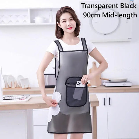 Waterproof Transparent Kitchen Apron