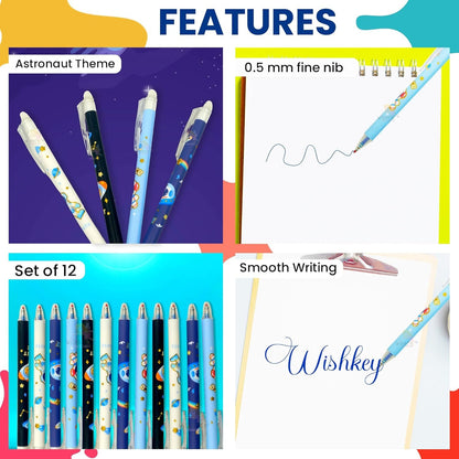 Astronaut Theme Erasable Gel Pen