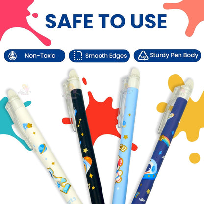 Astronaut Theme Erasable Gel Pen