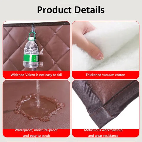 Magnetic Thermal Insulated Door Curtain