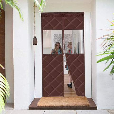 Magnetic Thermal Insulated Door Curtain