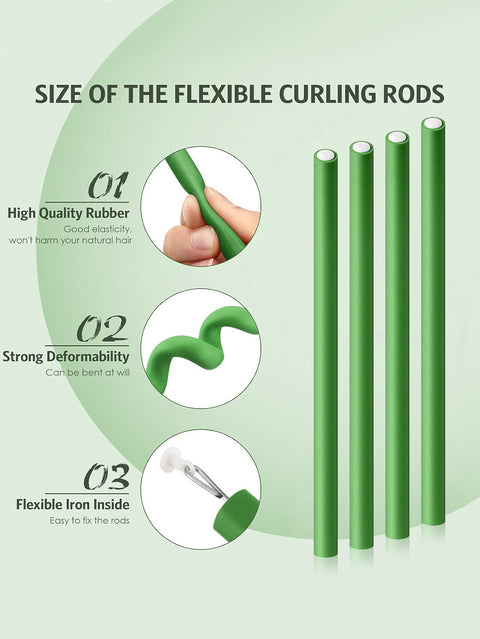 Heatless Foam Hair Curler ( Pack of 10 )