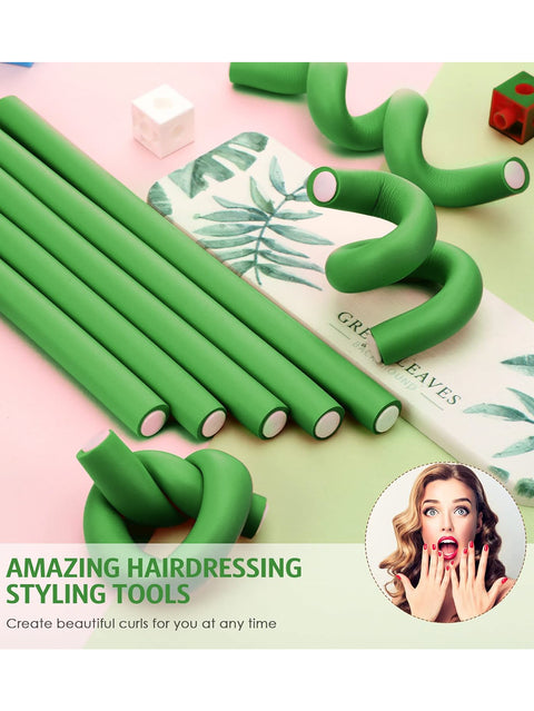 Heatless Foam Hair Curler ( Pack of 10 )