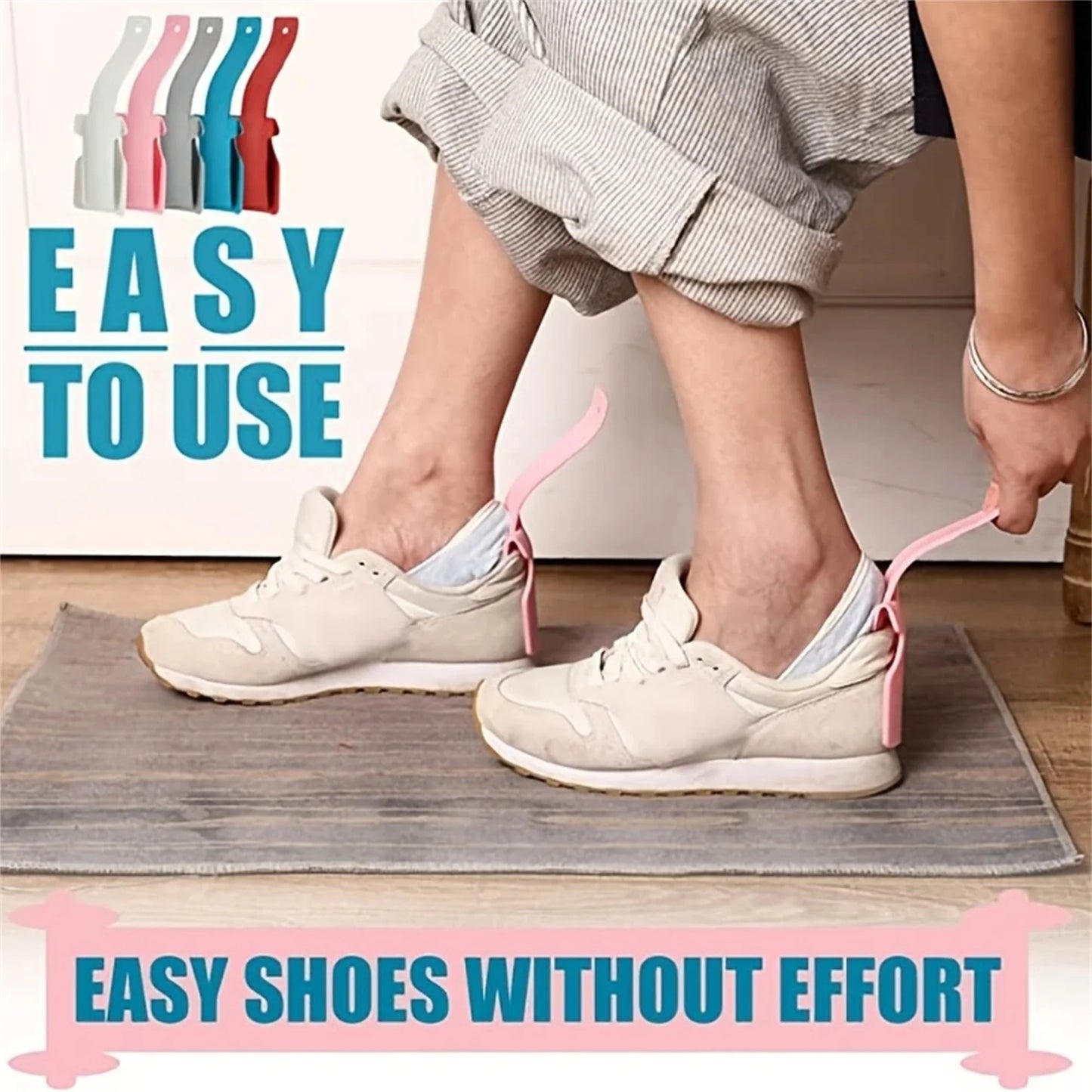Flexible Shoe Lifting Helper Durable Shoe Horn