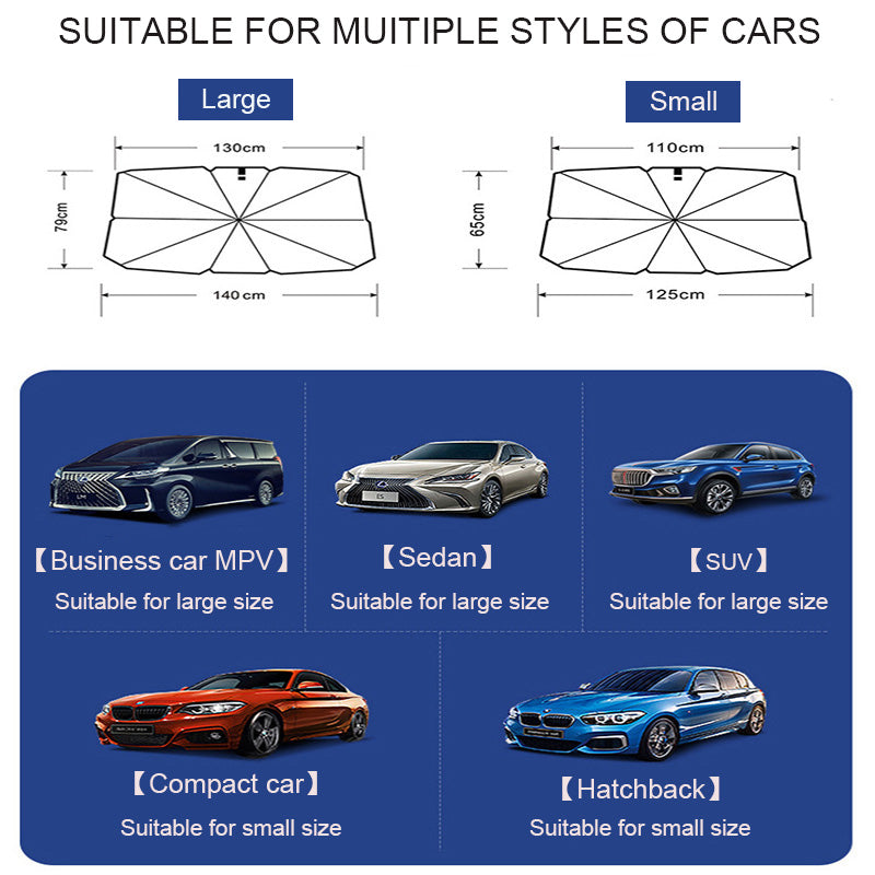 Car Windshield Umbrella Sun Protector