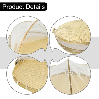 Hand-Woven Food Serving Basket