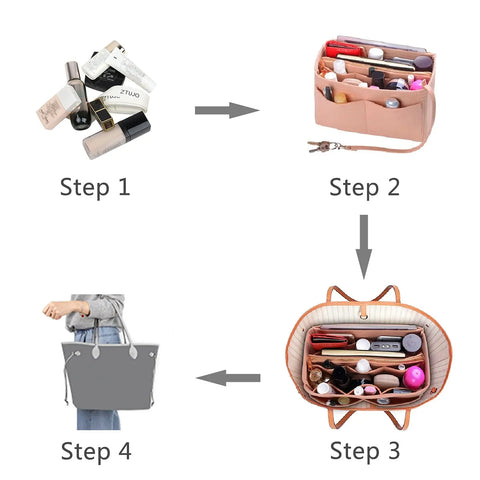 Tote Bag storage Organizer