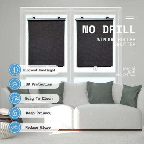 Self Adhesive Window Rolling Shades