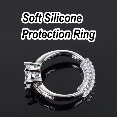 4 Pcs Spiral Based Ring Size Adjuster