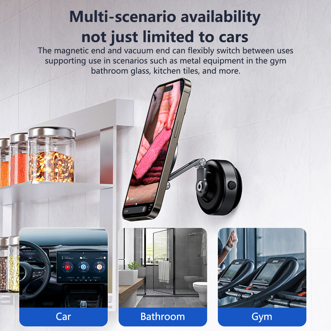 Portable Magnetic Phone Holder