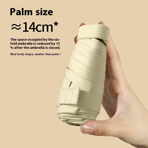 Pocket-sized Sun Shield Mini  Umbrella