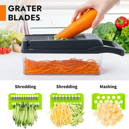 16 in 1 Multifunctional Food and Vegetable Chopper