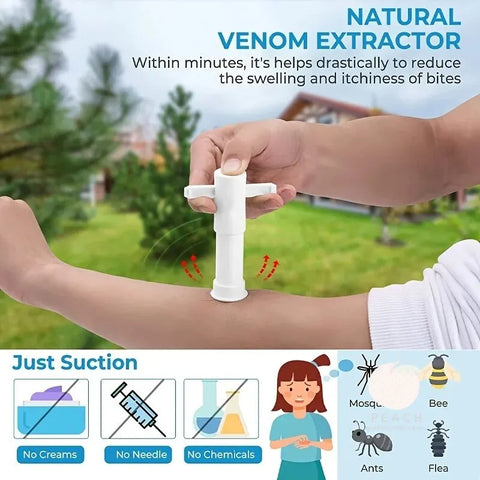 Insect Bite Relief Suction Tool