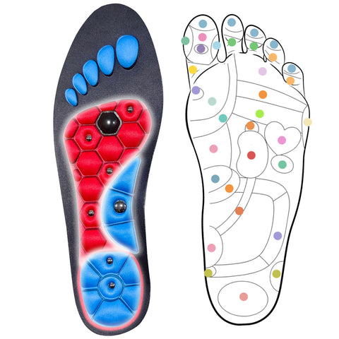 Acupressure Foot Insoles for Men and Women