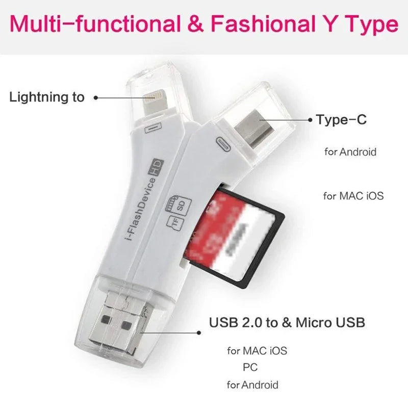 4 in 1 Data Transfer Device