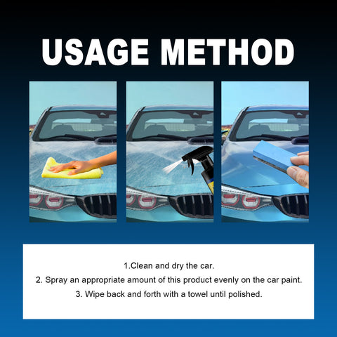 Multifunctional Car Dust Prevention Stain Removal  Spray