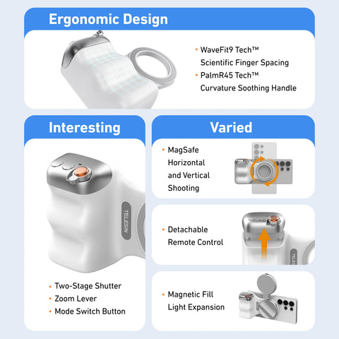 Magnetic Phone Grip Mount