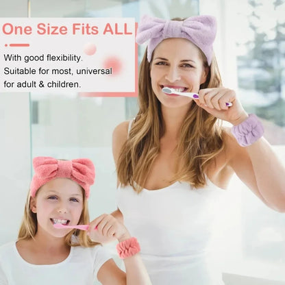 Soft Spa Headband Set