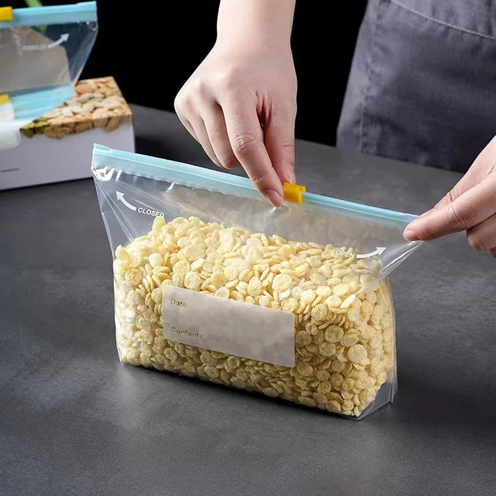Reusable Food Storage Zipper Bag