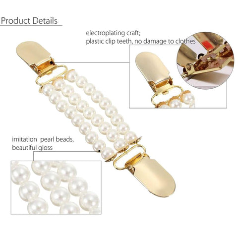 Pearl Cardigan Clip (Sweater/Shawl Clip)