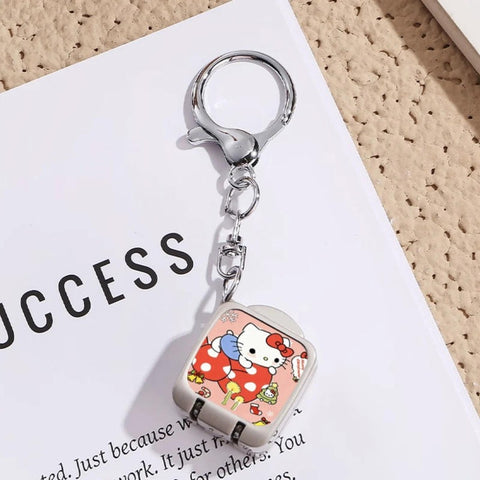 Cute Cartoon Kitty Keychain