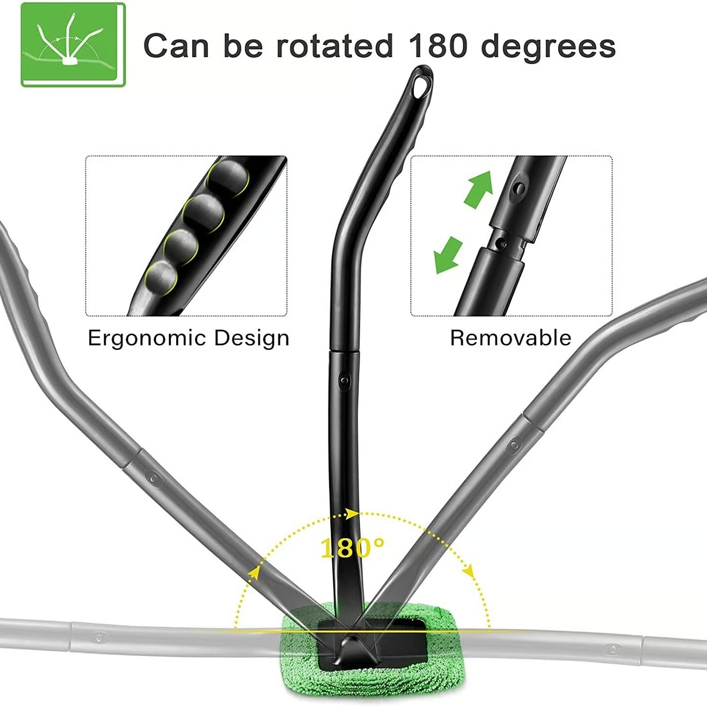 Auto Glass Cleaning Wand