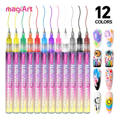Gorvalin Nail Art Pens