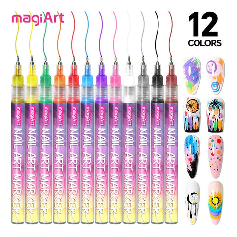 Gorvalin Nail Art Pens