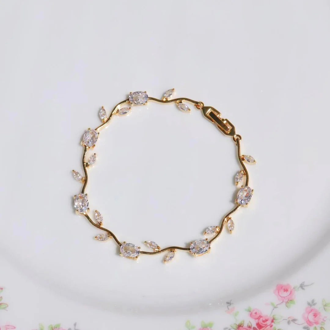 Tulip Flower Bracelet🌷💎